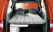 The Caddy Life Tramper. Comfort can be this flexible.